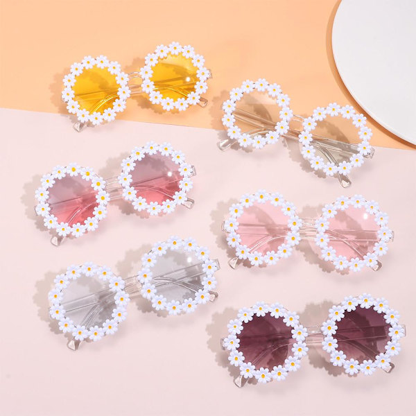 Daisy-aurinkolasit naisille Flower aurinkolasit GRADIENT GREY Gradient Gray