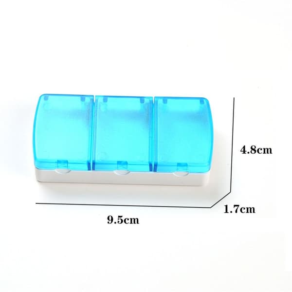 Pill Box Medicine Case GRÖN green