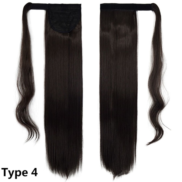 23,6&quot; Wrap Around Ponytail Hair Synthetic Extensions TYP 4 Type 4