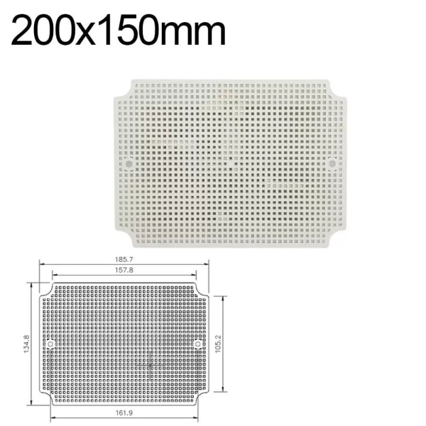 Bunnplate Honeycomb Gitterplate 250X80MM 250x80mm
