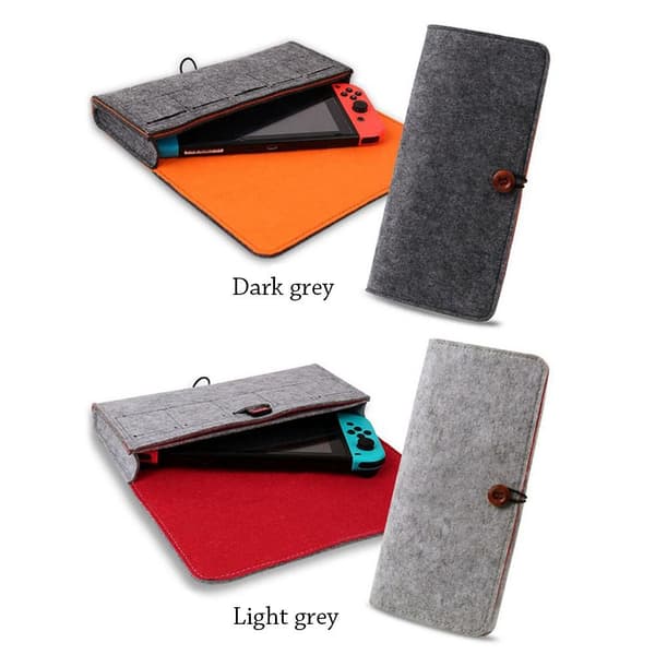 Förvaringsväska Spelkonsol Skyddande LJUSGRÅ Light grey