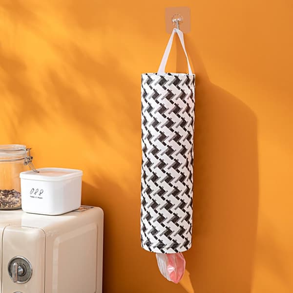 2stk Plastposeholder Dagligvareposeholder Søppelsekker pink black 2pcs-2pcs
