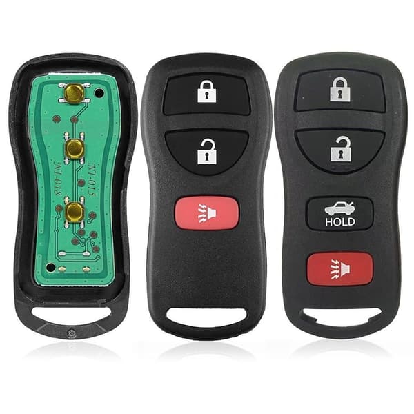 Fjernkontroll Bilnøkkel 3 KNAPPER 3 KNAPPER 3 Buttons
