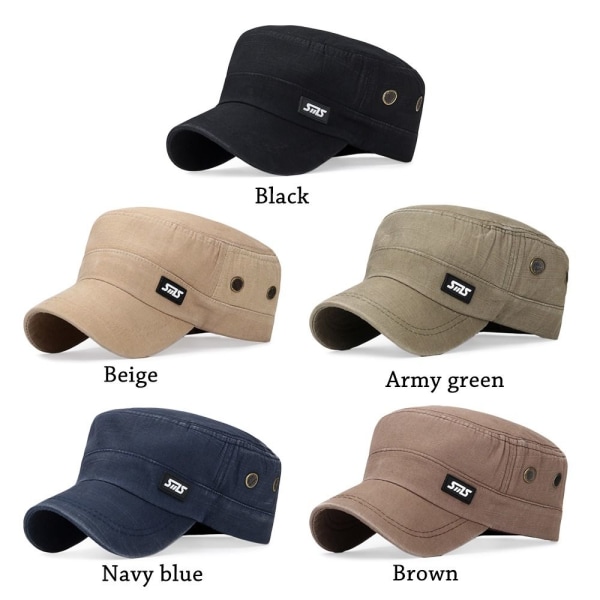 Army Hat baseball- cap RUSKEA Brown
