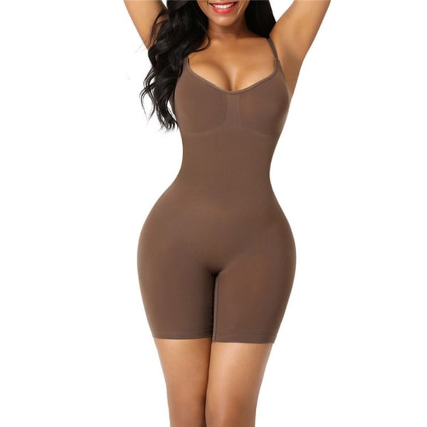 Body Shapewear Slimming Underkläder BRUN 3XL brown 3XL