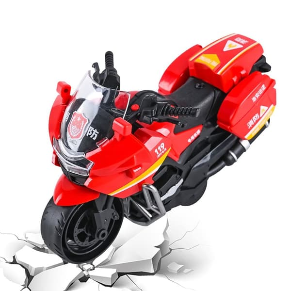 Mini inertial billegetøjsbil Model RØD red