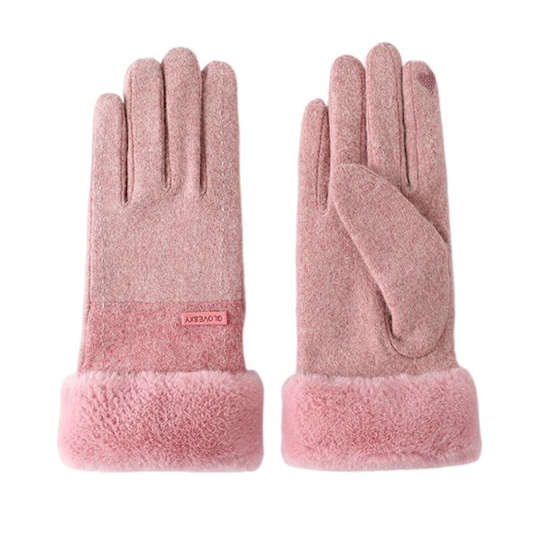 Berøringsskjermhansker Håndvarmer ROSA Pink