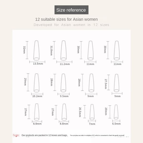False Nails Fake Nails W511 W511 W511