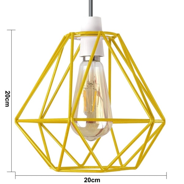 Lampeskjerm Led Lys GUL yellow