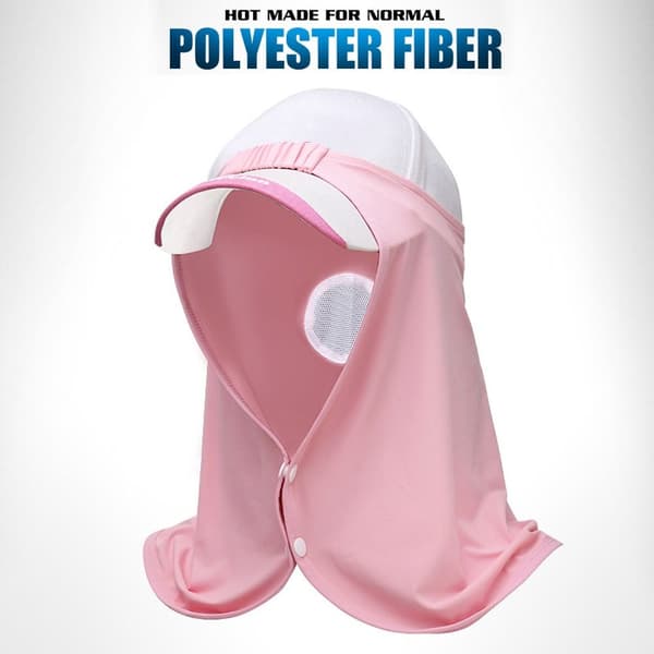 Golf Ice Skjerf Solskjerm Skjerf HVIT White