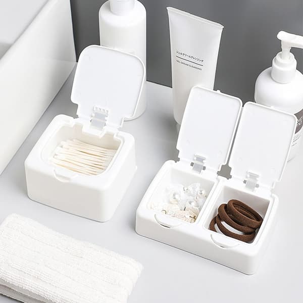 Desktop Organizer bomullspinneholder 03 03 03