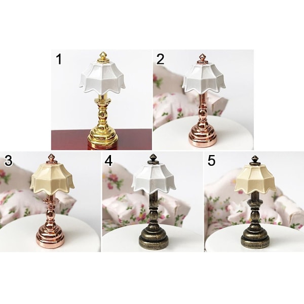 Miniature gulvlampe krystal væglampe 3 3 3