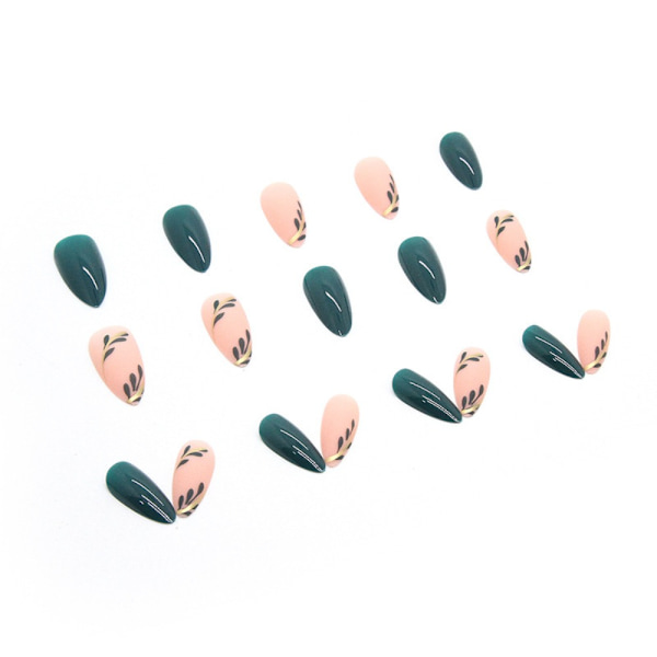 Almond Fake Nails False Nail W44 W44 W44