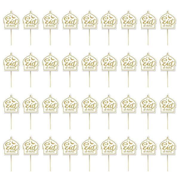 Cupcake Toppers Kageindlæg Flag 36STK-A 36STK-A 36pcs-A