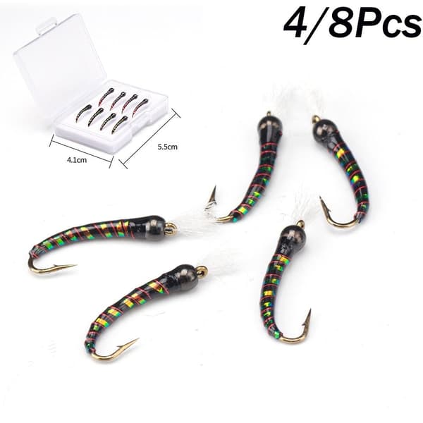 4/8st Bionic Age Flugfiske Lure B-4ST B-4ST B-4Pcs
