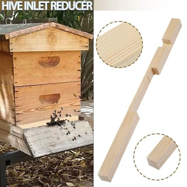 1/4 st Hive Entrance Protector Trä 1 STK 1 STK 1PCS