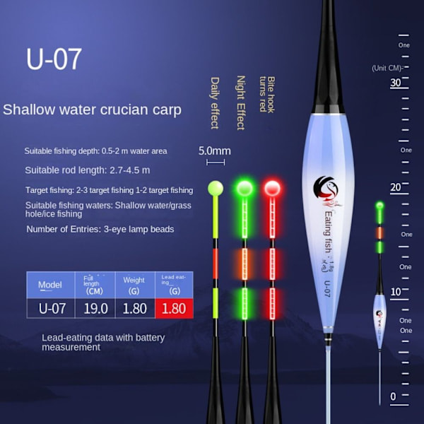Rock Fishing float Smart Fishing float U-07 U-07 U-07