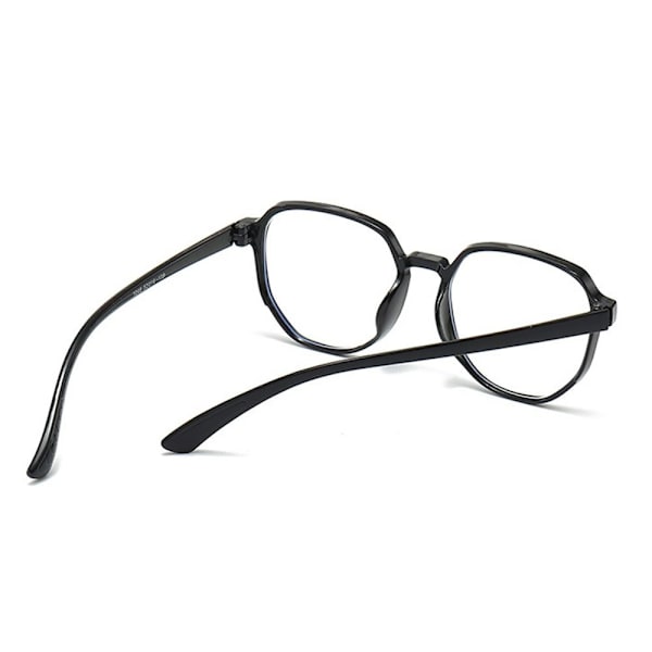 Kids Anti-Blue Light Briller Runde Briller SVART Black