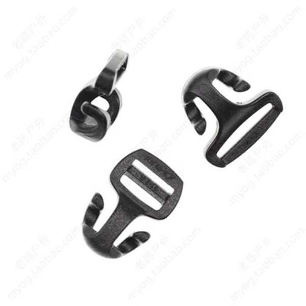 10 st Tältrep Spänne Pil Sladd Krok 15MM INTE JUSTERBAR EJ 15mmNot Adjustable