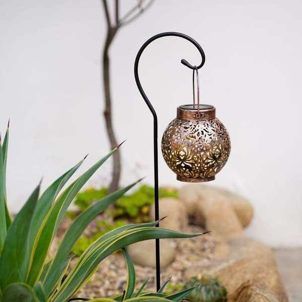 Morrocan Lanterne Havelampe SORT black