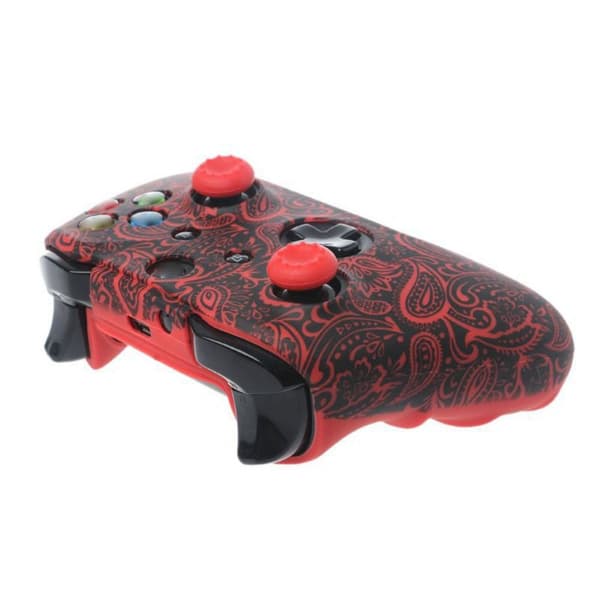 Kahva Silikoni Sleeve Game Controller Cover MUSTA Black