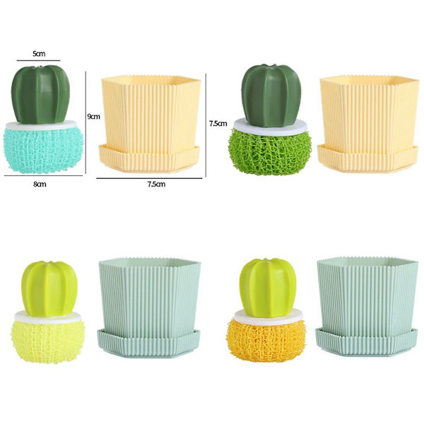 Grytdiskborste Diskborste GRÖN Green