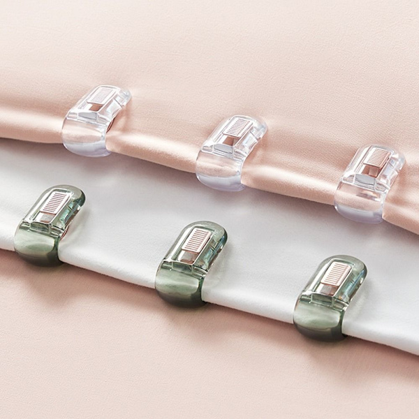 4/6 stk Anti-skli Sengetøy Teppe Dynetrekk TRANSPARENT 6 STK Transparent 6pcs