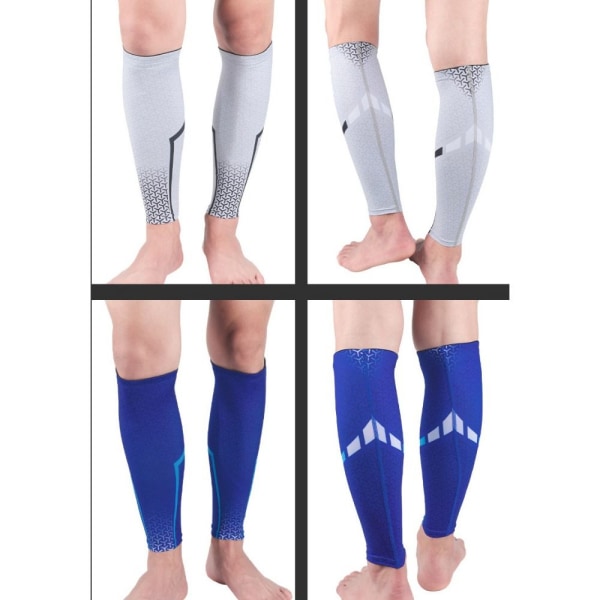 Shin Guard Ben Sleeve BLÅ L blue L