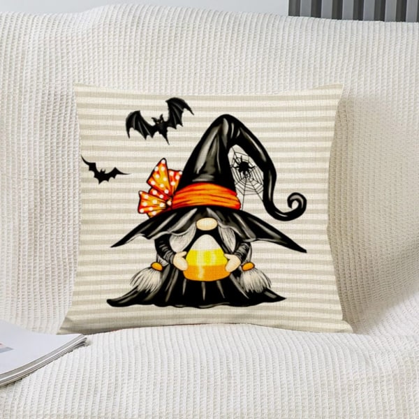 45 cm Halloween-tyynyliina Pellava case 04 04 04