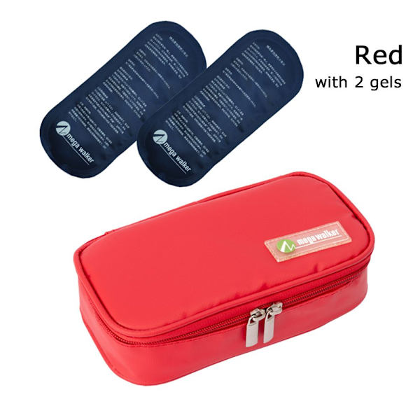 Insuliinin jäähdytyspussin pillerisuoja red