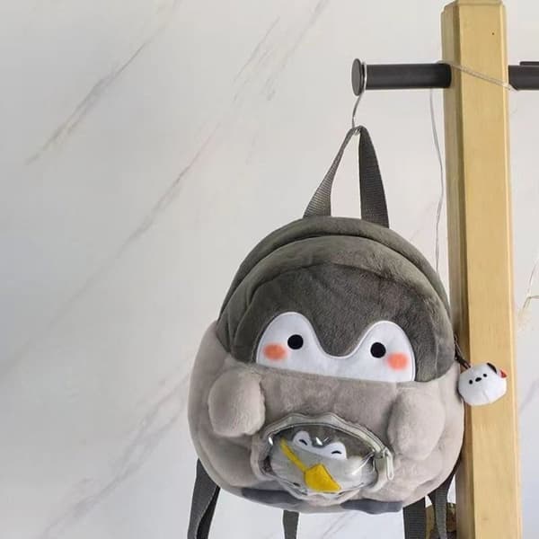 Penguin Backpack Cartoon Backpack INGEN TILBEHØR INGEN TILBEHØR no accessories