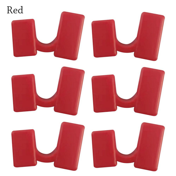 25 kpl Chopsticck Helpers -harjoituspidike PUNAINEN red