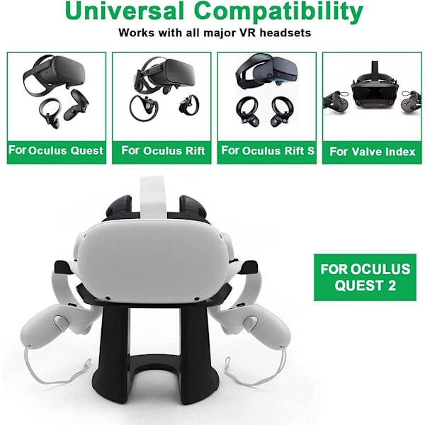 VR Stand Headset Display SORT black