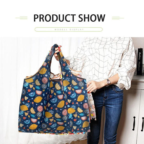 Sammenleggbar handleveske Pouch Tote Pouch C C C