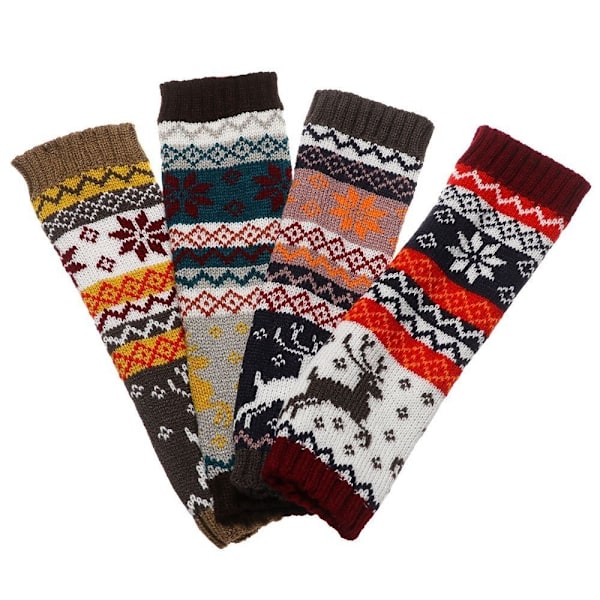 Fingerløse lange hansker Armdekselhansker FARGE 3 FARGE 3 Color 3