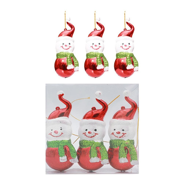 6/3 st Julhängsmycke Xmas Tree Hanging Ball 5 5 5