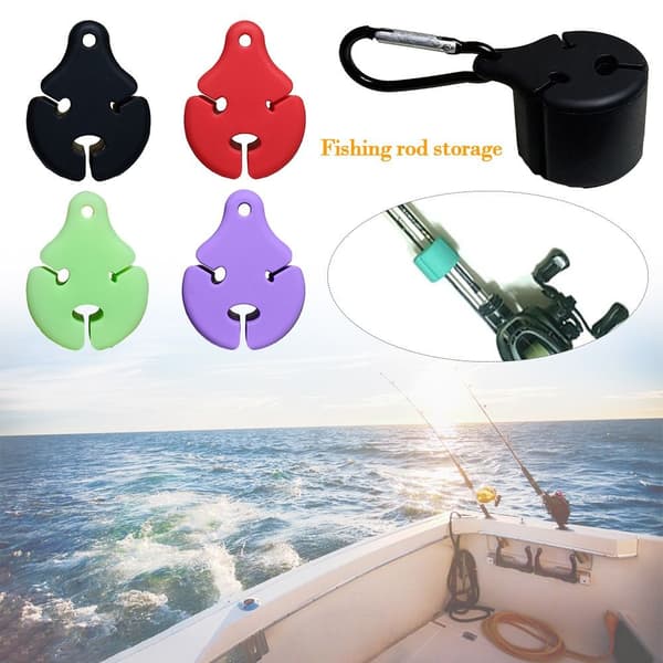 Fiskestang Tie Beam Forhindrer Rod Collision Tool SORT SORT Black