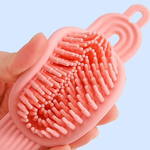 Suihkuharjapää Hierontaharja PINK Pink