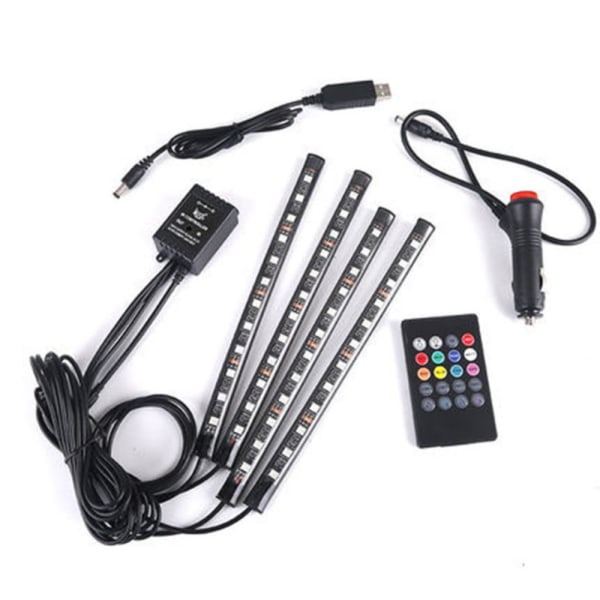 Neon Light Foot Strip Light Kit 36LED REMOTE CIG 36LED REMOTE 36LED Remote Cig