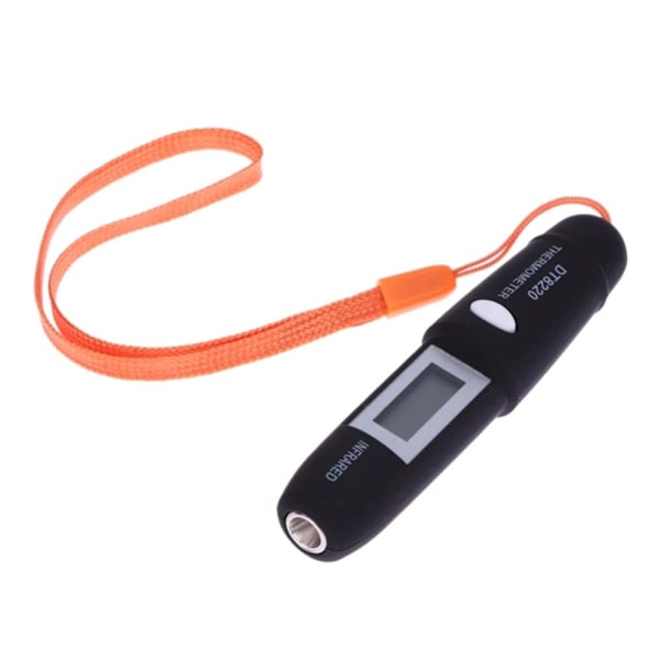 Digitalt Infrarødt Termometer Pen Termometer SORT Black
