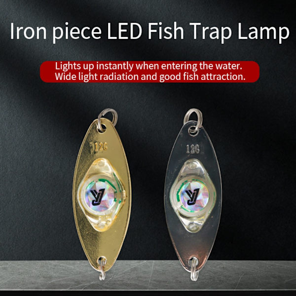 LED Lure Light Flash Lamp RAINBOW LIGHT RAINBOW LYS Rainbow Light