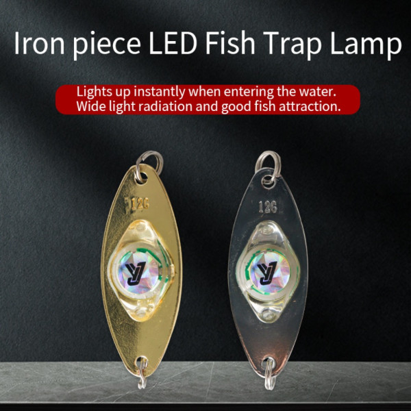 LED Lure Light Flash Lamp RØDT LYS RØDT LYS Red Light