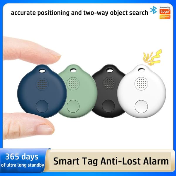 Anti-Lost Alarm Mini GPS Tracker VALKOINEN white