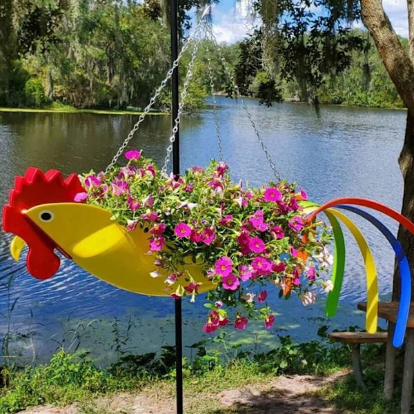 Bird Flower Pot Kotipuutarhanhoito KELTAINEN yellow