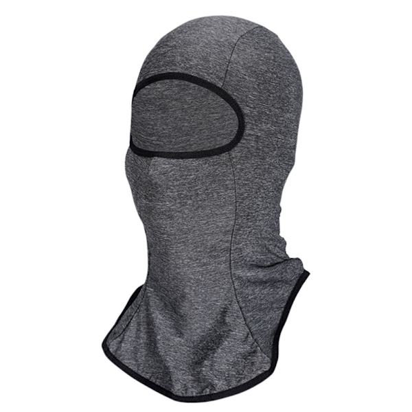 Full Face Cap Cykling Balaclava MØRKEGRÅ dark grey