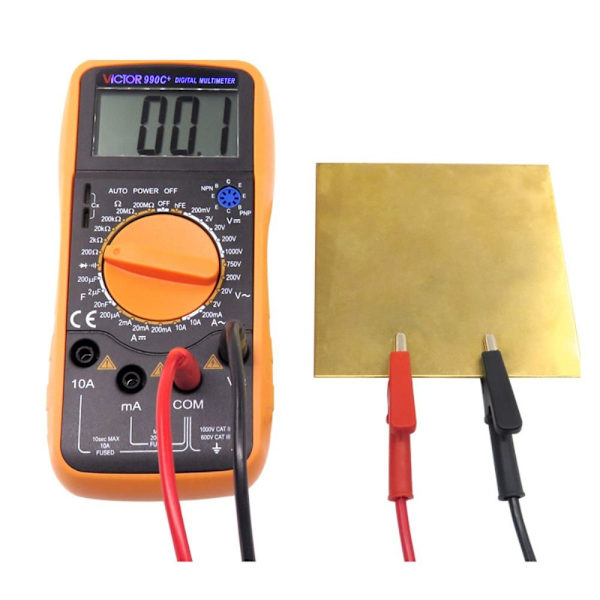 2st Bananplugg Till Alligator Clip Multimeter Testledningar Kabel