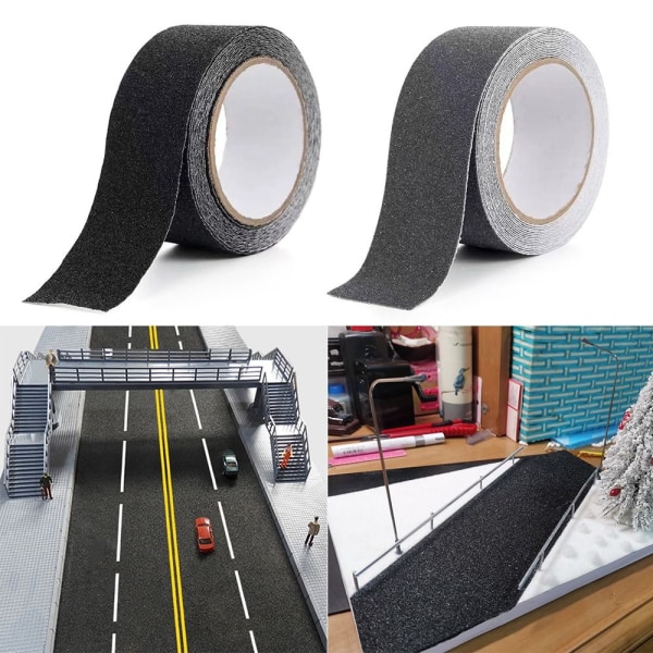 Road Sticker Simulation Highway Tape SVART black