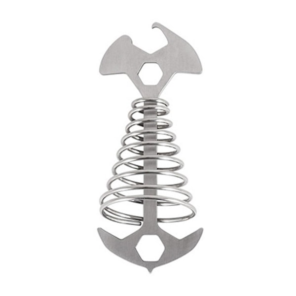 2st Spring Fishbone Ankartältpinnar SILVER Silver