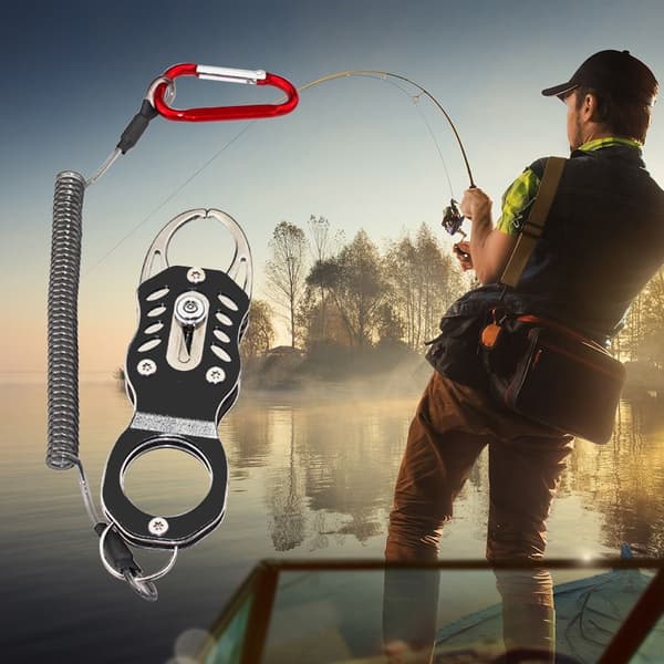 2 stk/sett Fish Lip Gripper Fish Controller Clamp BLÅ B B Blue B-B