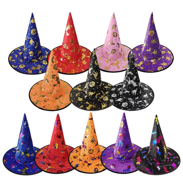 Wizard Hat Juhlahattu MUSTA Black